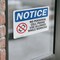 Signmission No Personal Cell Phone Use Allowed Sign With Symbol, 7 in W x Rectangle, Vinyl Decal OS-2PACK-NS-D-57-L-14735 - alternate 2